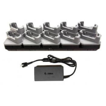 Zebra estação de carregamento para handheld - portas de saída: 10 - 48,3 cm (19 polegadas)