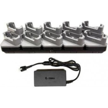 Zebra estação de carregamento para handheld - portas de saída: 10 - 48,3 cm (19 polegadas)