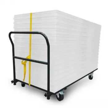 Guil CRO-10 - carrinho de transporte com corrimão para transporte e armazenamento de TM440| TM440XL|