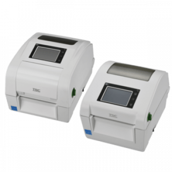 TSC DH340THC, HEALTHCARE, LCD, DRAM 128MB/FLASH 128MB, USB+ RS-232+ ETHERNET+ USB HOST+ RTC+ BUZZER, EU (EMEA) - Impressora de etiquetas - 128 MB