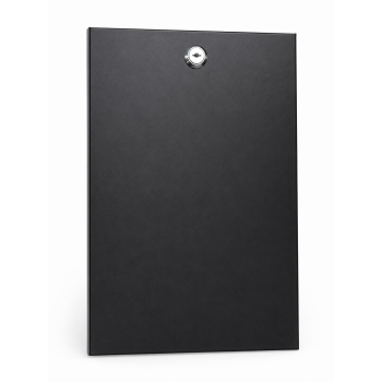 DSIT Painel lateral metálico 15 U para caixa de servidor 10 polegadas - 310 mm de profundidade com fechadura