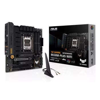 ASUS TUF GAMING B650M-PLUS WIFI placa-mãe Socket AM5
