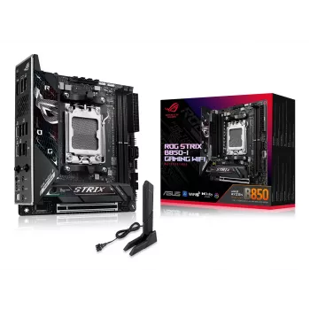 ASUS ROG STRIX B850-I GAMING WIFI placa-mãe Socket AM5