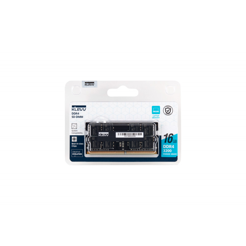 Klevv 16 GB DDR4-RAM SO-DIMM PC3200 KLEVV Cl22 TRAY - 16 GB - DDR4