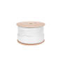 Cabo coaxial F690BV.A branco rolo 305m