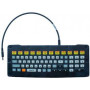 Zebra teclado - retroiluminado - USB - QWERTY