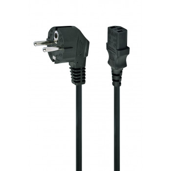 Cabo de alimentação 220V – 1,8 m, conector fêmea C13 (para desktops, monitores)