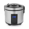 Tristar panela de arroz e vapor digital | RK-6138 | 900 W | 2,2 L | 7 programas | cinzento