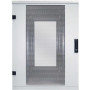 TRITON armário de chão 19 polegadas 800x800 portas perfuradas à frente e atrás