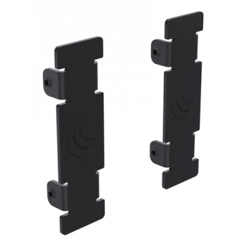 Ergonomic Solutions Conjunto de tampas Hook & Rail - preto