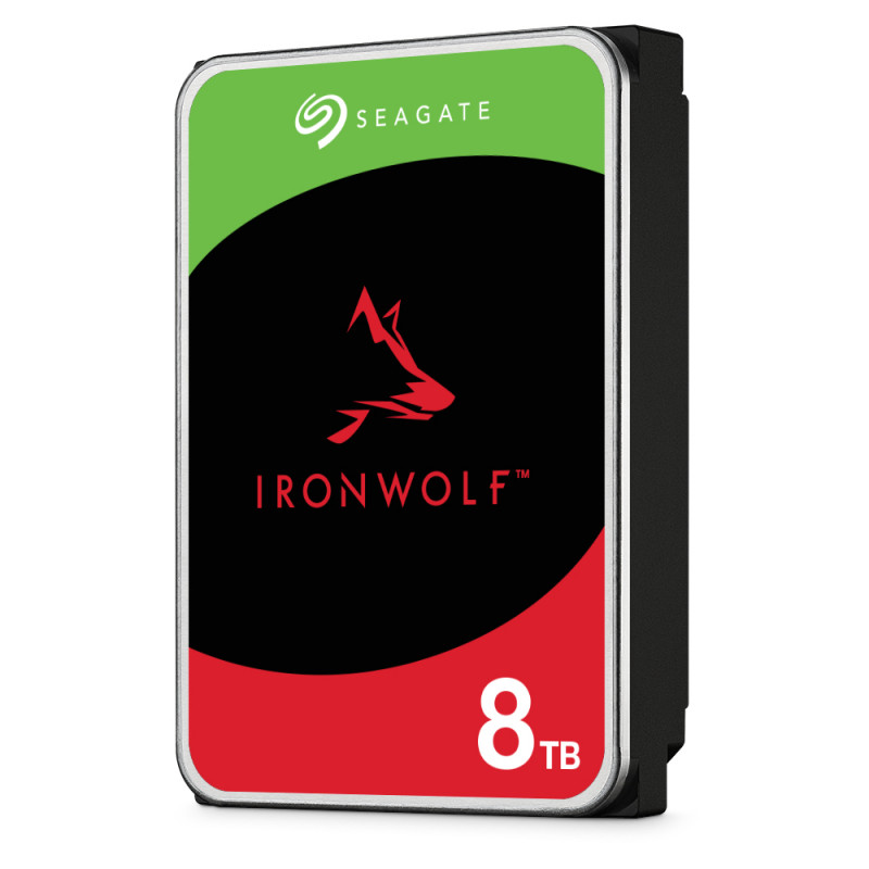 Conjunto SEAGATE NAS HDD 4x8TB IronWolf 7200rpm 6Gb/s SATA 256MB Cache 8,9cm 3,5