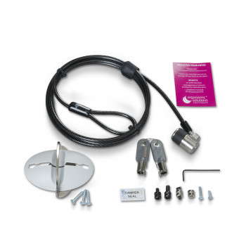 Ergonomic Solutions ClickSafe fechadura única - cabo de segurança com fechadura