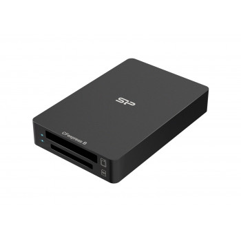 Silicon Power Leitor de cartões USB-C -> CF/SD CreatePro BS10 - CompactFlash (CF Tipo 1/CF+)