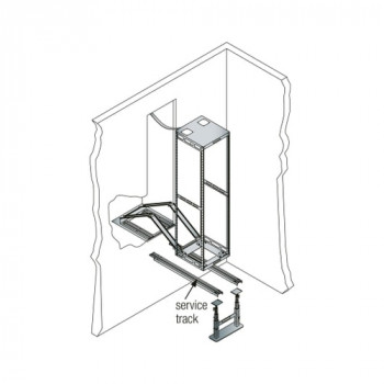 Vaddio Middle Atlantic TRACKL - Conjunto de nivelamento para calha de rack