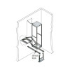 Vaddio Middle Atlantic TRACKL - Conjunto de nivelamento para calha de rack