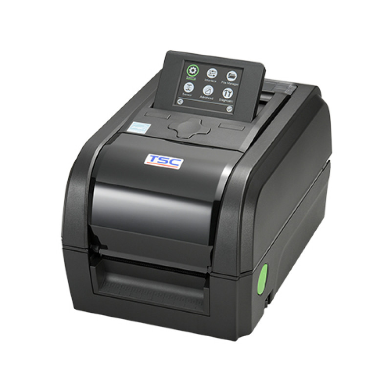 TSC TX610, LCD, DRAM 128MB/FLASH 128MB, USB+ RS-232+ ETHERNET+ USB HOST+ RTC+ BUZZER, WiFi READY, EU (EMEA) - Impressora de etiquetas - 128 MB
