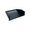 Vaddio Middle Atlantic U317 - rack - prateleira - preto - 3U - 48,3 cm (19 polegadas)