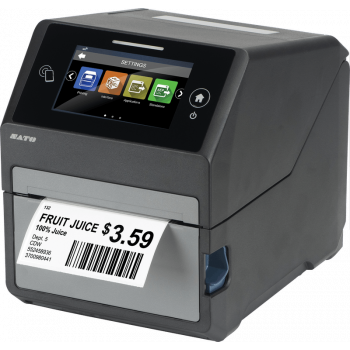SATO CT412LX TT305 - USB&LAN - UE/Reino Unido - Térmica direta/Transferência térmica - Impressora POS - 305 x 305 DPI - 6 ips - 0.08 - 0.19 µm - 12,8 cm
