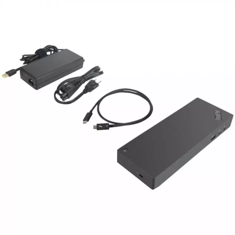 Dock Thunderbolt 3 Gen 2 Recondicionado (preto, HDMI, DisplayPort, USB, Thunderbolt 3)