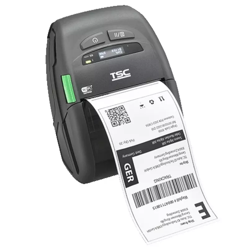 TSC Alpha-30R Premium - Impressora móvel de recibos e etiquetas 80mm 203dpi USB 2.0+ MFi - impressora de etiquetas