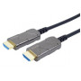 Cabo de fibra ótica PremiumCord ULTRA HIGH SPEED HDMI 2.1 8K 60Hz, dourado 7M