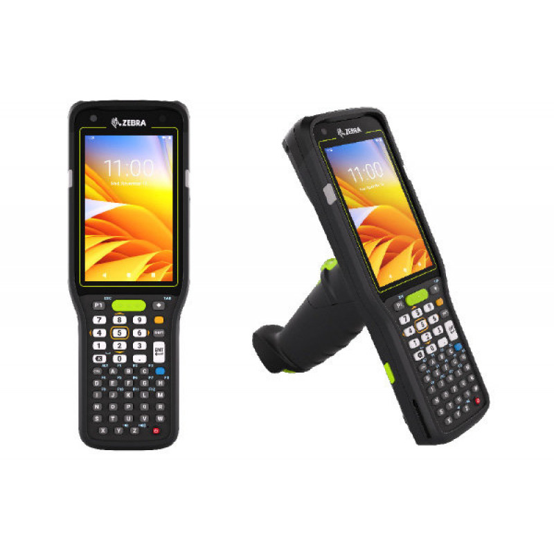 Zebra MC34 LAN WIFI 6E GUN BT NFC ecrã 4.0 polegadas VIBRADOR GMS SE55 IMAGER 4GB
