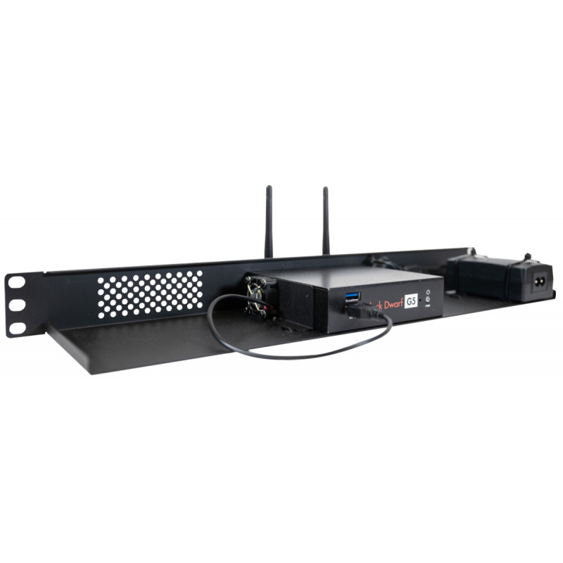 Securepoint kit de montagem em rack de 19 polegadas Premium Black Dwarf G5