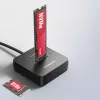AXAGON ADSA-M2C11L Dock para SSD M.2 NVMe, USB-C 10Gbps