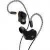 Sharkoon Stealthbite IEM Headset gaming in-ear com microfone de arco removível, USB-C/USB-A/3,5 mm, preto