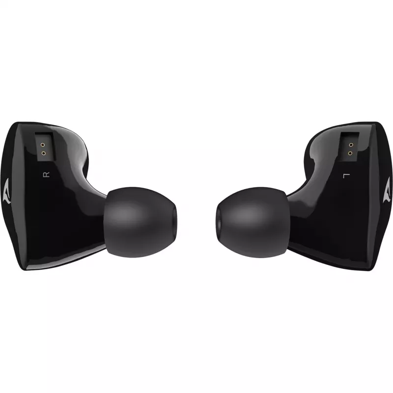 Sharkoon Stealthbite IEM Headset gaming in-ear com microfone de arco removível, USB-C/USB-A/3,5 mm, preto