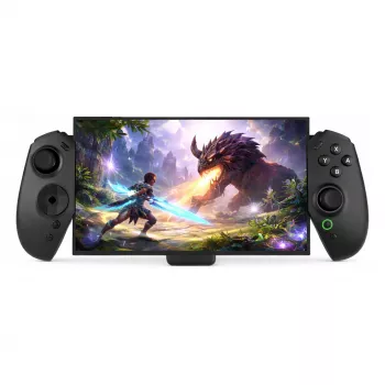 Deltaco GAM-196 comando com fio USB-C para Nintendo Switch 2, preto