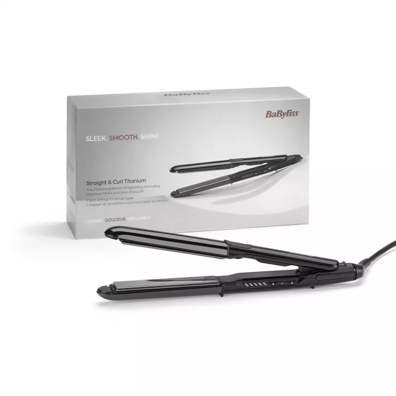 BaByliss Straight and Curl ST486E Alisador de cabelo
