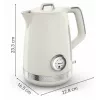 Tefal Soleil KO355AE0 Chaleira elétrica 1,7 L 2400 W branca