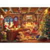 Schmidt Spiele Thomas Kinkade Studios: Santa Checks the Wishlist Puzzle 1000 peças