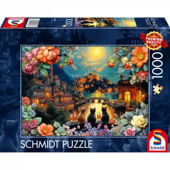 Schmidt Spiele Trio ao luar Puzzle 1000 peças
