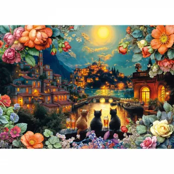 Schmidt Spiele Trio ao luar Puzzle 1000 peças