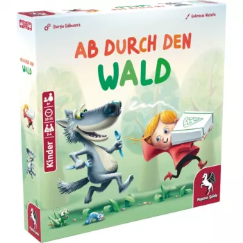 PEGASUS Ab durch den Wald - Jogo de cartas de aventura na floresta para 2-4 jogadores, a partir dos 8 anos