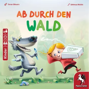 PEGASUS Ab durch den Wald - Jogo de cartas de aventura na floresta para 2-4 jogadores, a partir dos 8 anos
