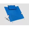 REHA FUND RF-950 Cabeceira de cama acolchoada para cama de 160 cm, poliéster efeito veludo, cinzento, minimalista moderno, autónoma