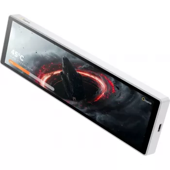 OCYPUS Sigma ES916 Monitor branco 9,16 polegadas WUXGA IPS com USB-C e Mini HDMI