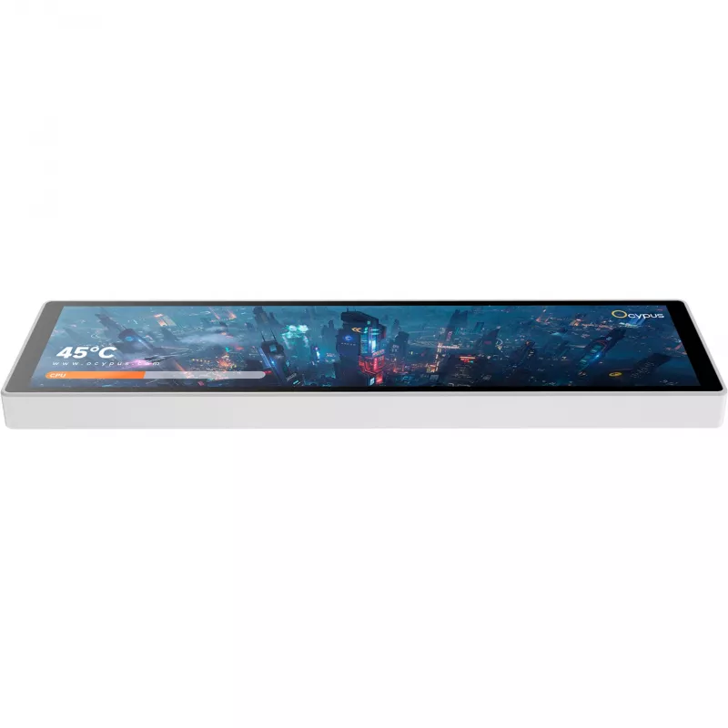 OCYPUS Sigma ES916 Monitor branco 9,16 polegadas WUXGA IPS com USB-C e Mini HDMI