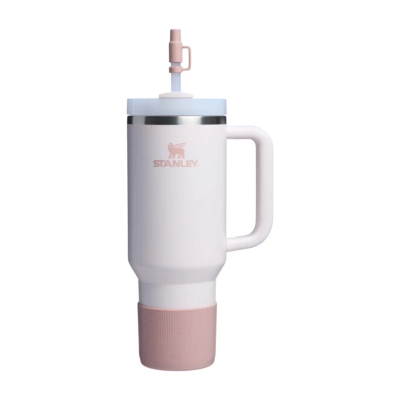 STANLEY The Quencher Boot + Straw Topper 1,18L rosa-claro