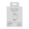 Conjunto STANLEY de 2 capas de proteção e tampas para palhinha para copo térmico 0,89L/0,59L The Quencher Boot + Straw Topper em creme