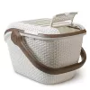 Caixa de transporte para animais de estimação CURVER 51x38x33 cm creme