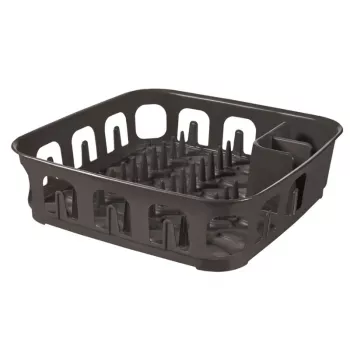 Escorredor de louça CURVER Essentials 39x39x10,1 cm cinzento-escuro