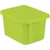 Caixa de armazenamento CURVER Essentials 26L com tampa, verde, 44 x 34 x 27 cm