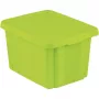 Caixa de armazenamento CURVER Essentials 26L com tampa, verde, 44 x 34 x 27 cm