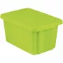 Caixa de armazenamento Curver Essentials 45L com tampa, verde, 40x57x30cm