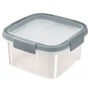 Caixa quadrada de armazenamento para alimentos CURVER Smart Eco Fresh, 1,1 L, 16x16x9 cm