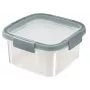 CURVER Smart Eco Fresh recipiente quadrado para alimentos, 1,1 L, 16x16x9 cm